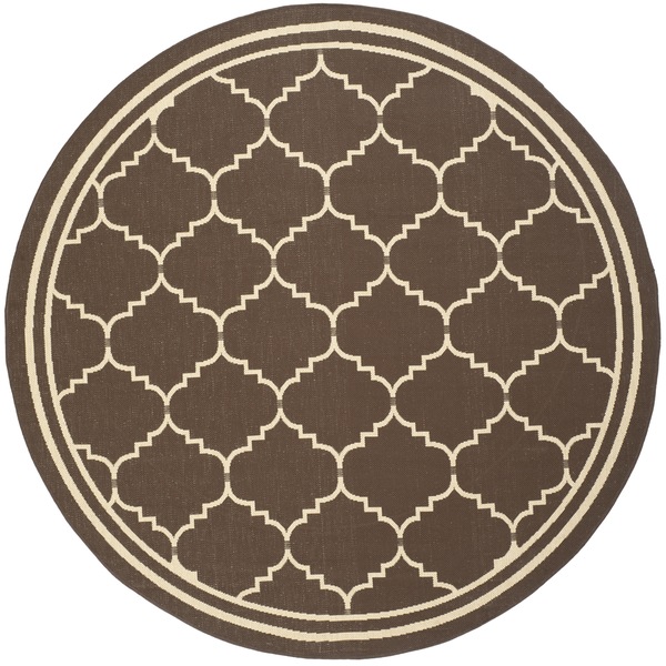 Hand Hooked Jada Moroccan Trellis Indoor/Outdoor Polypropylene Rug (8