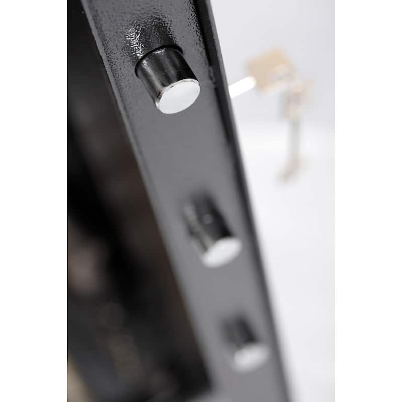 5 Gun Safe with 5 large locking bolts