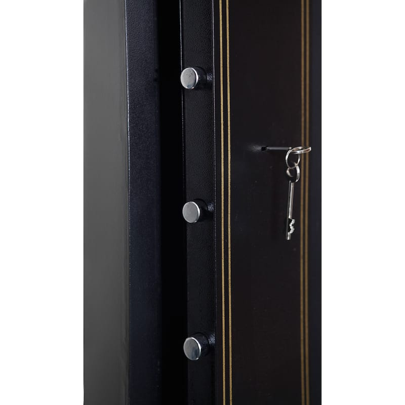 5 Gun Safe with 5 large locking bolts
