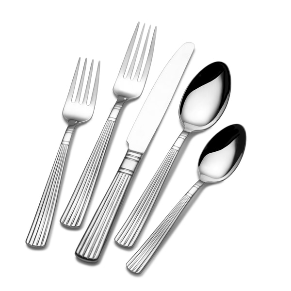 Shop Wallace Parker 18/10 92piece Flatware Set Free Shipping Today