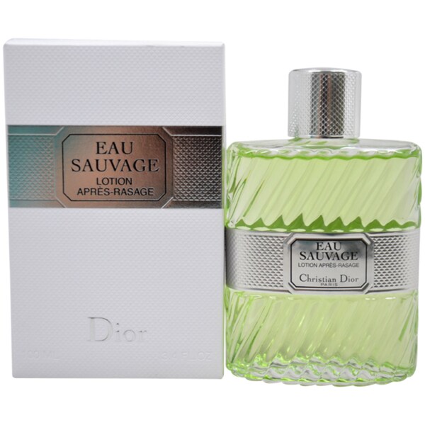 Shop Christian Dior Eau Sauvage Men's 3.4ounce After Shave Lotion