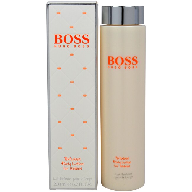 boss orange body lotion