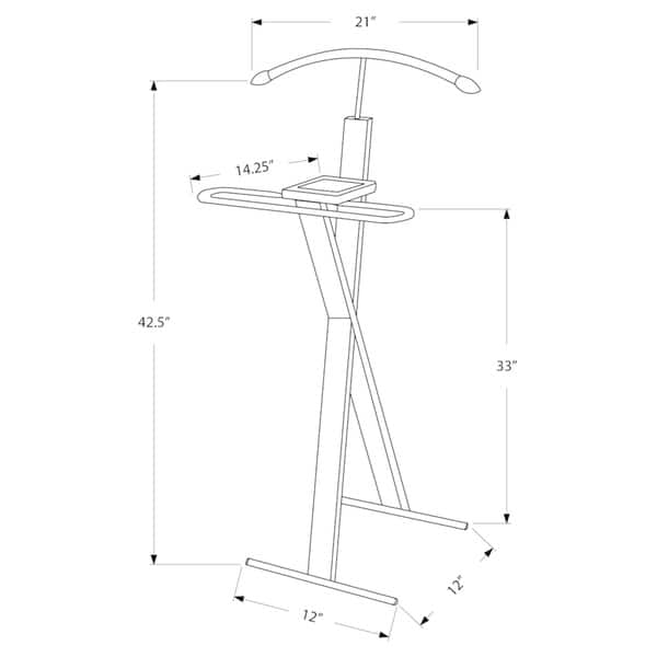 Chevalet Vetement Valet De Chambre Bois Haku Möbel Valet, Noi, Tube Dacie - Maße: P 36 X L 48 X H 107 Cm Style Moderne E67b8b72 280e 552c B27b 6fd191302143/ Petit Portant Vetement Dim Style