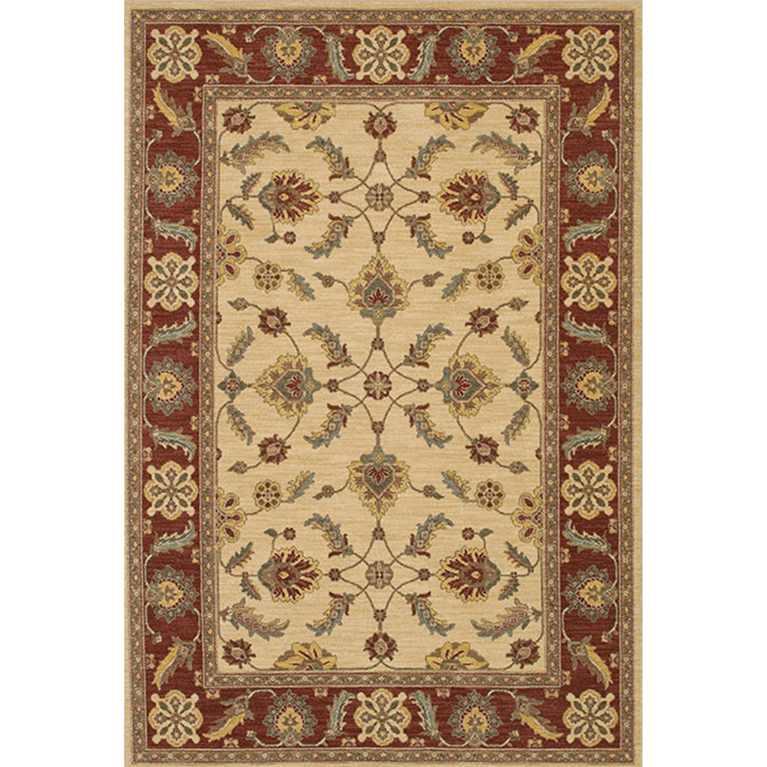 Karastan Sierra Mar Sedona Ivory/henna Rug (8 X 10)