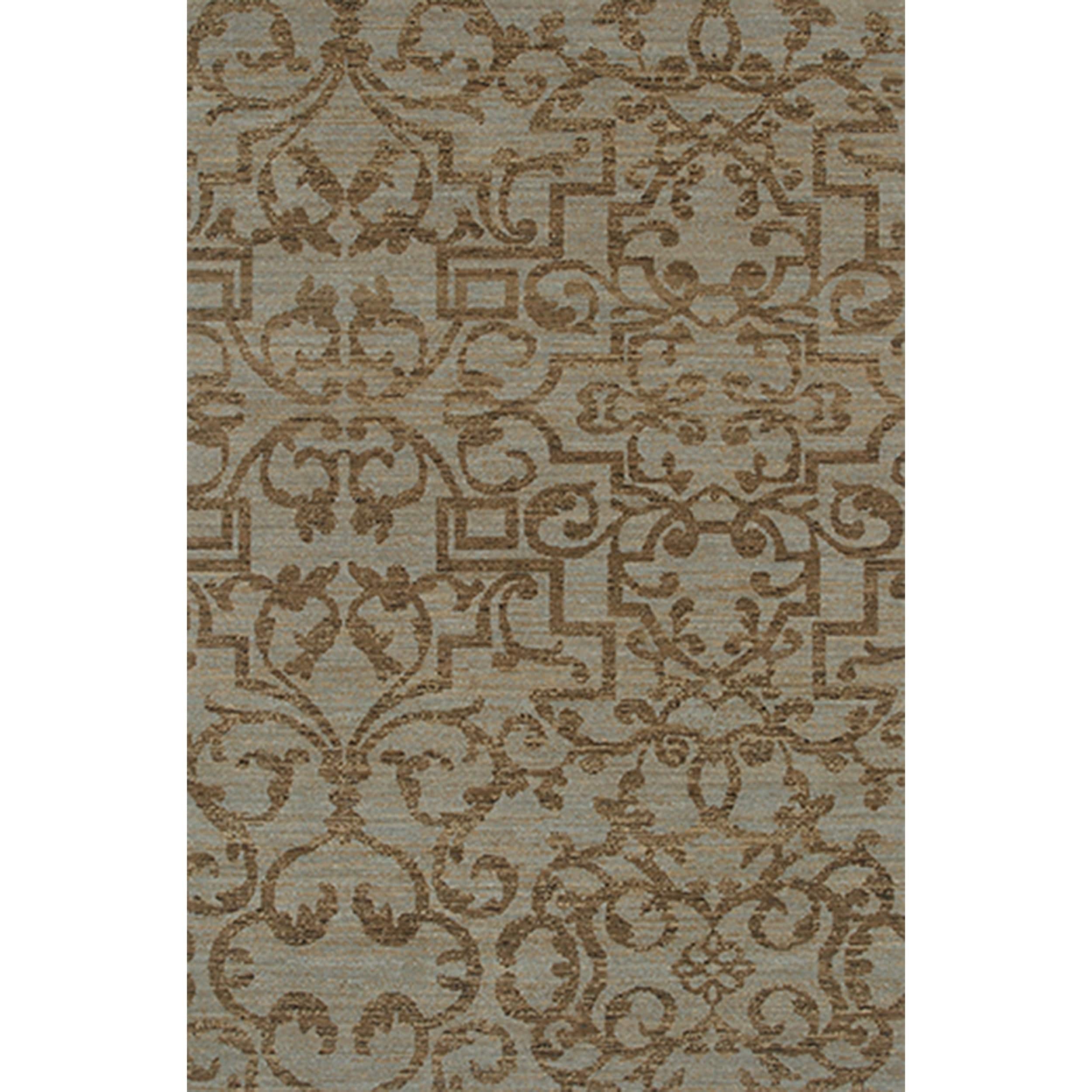 Karastan Sierra Mar French Quarter Bluestone Rug (86 X 116)