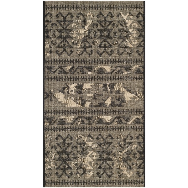 Safavieh Palazzo Black/ Beige Polypropylene/ Over   