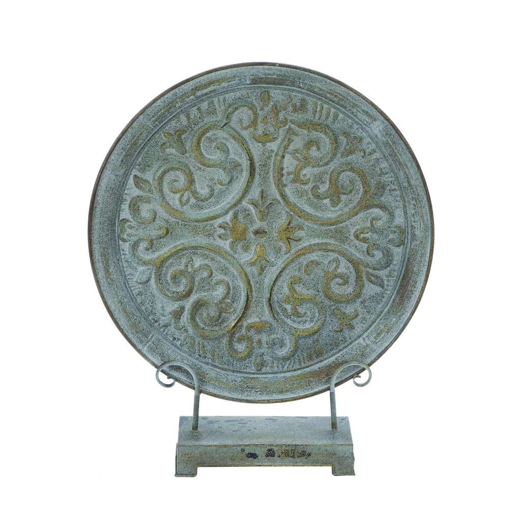 Roman Inspired Table Top Plate Decor