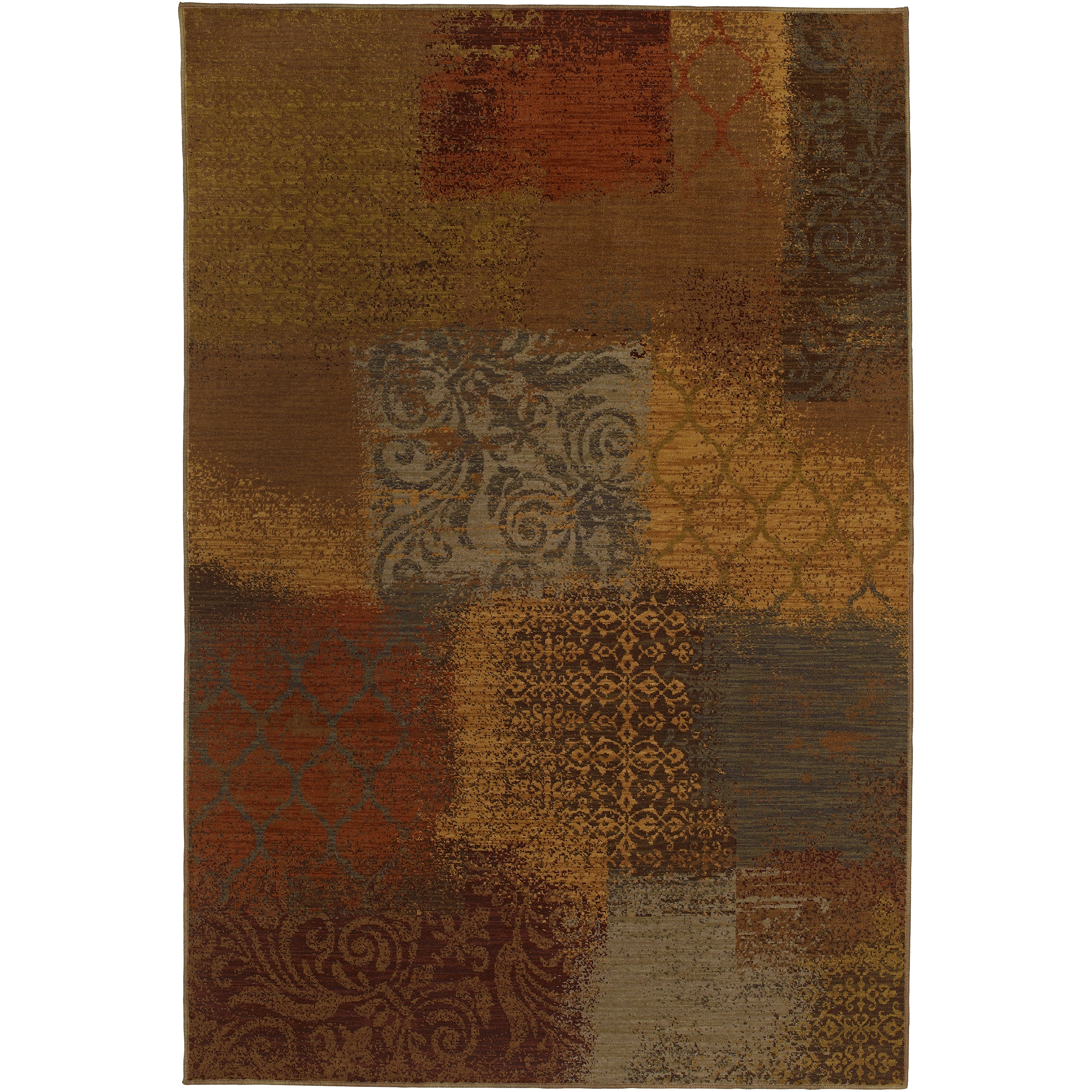 Karastan Bellingham Vallette Mocha Rug (86 X 116)