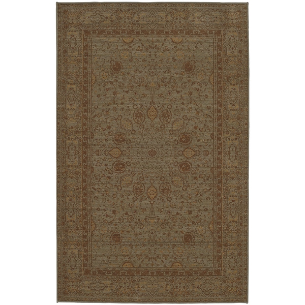 Karastan Bellingham Everson Celadon Rug (8' x 10') Karastan 7x9   10x14 Rugs