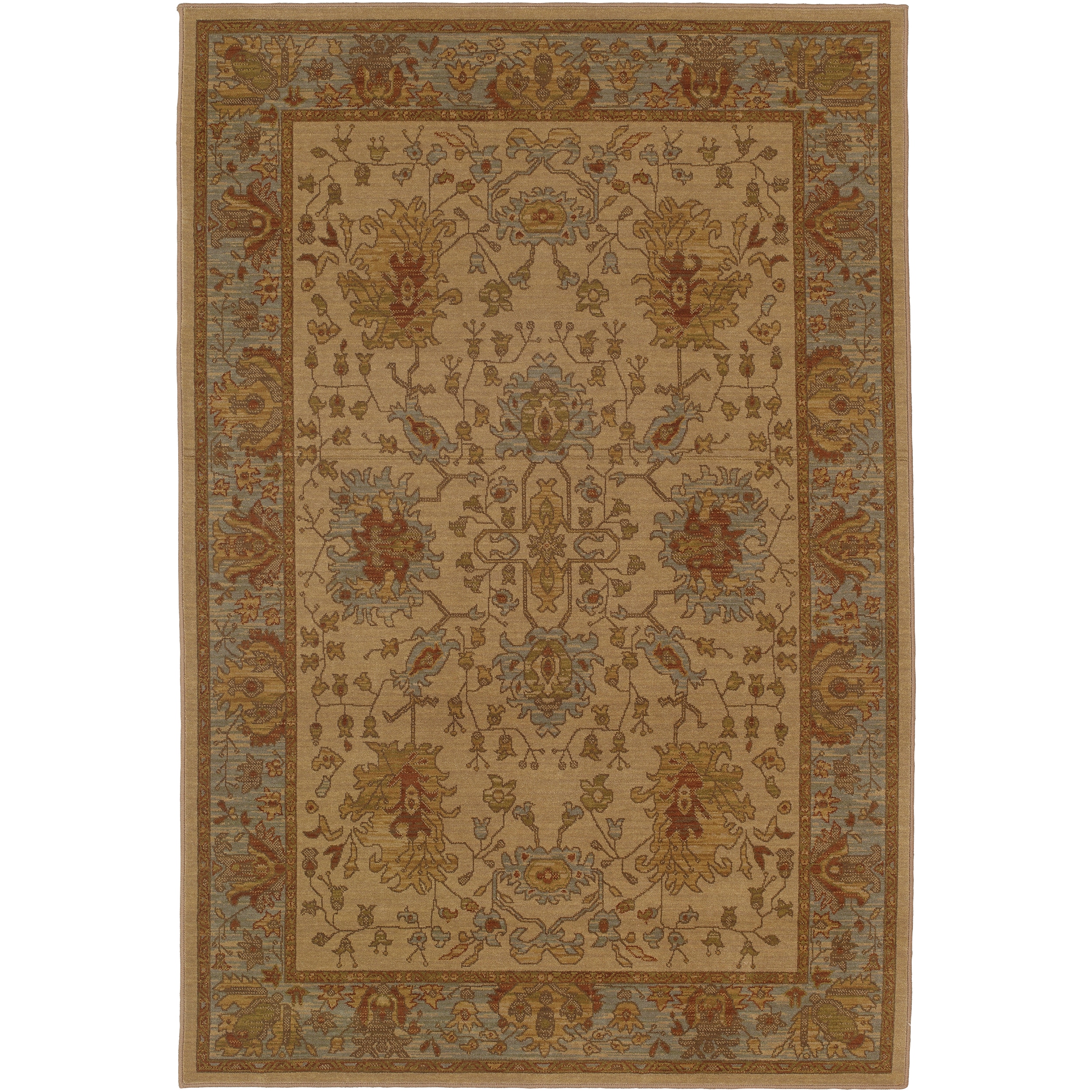 Karastan Bellingham Irving Celadon Rug (86 X 116)