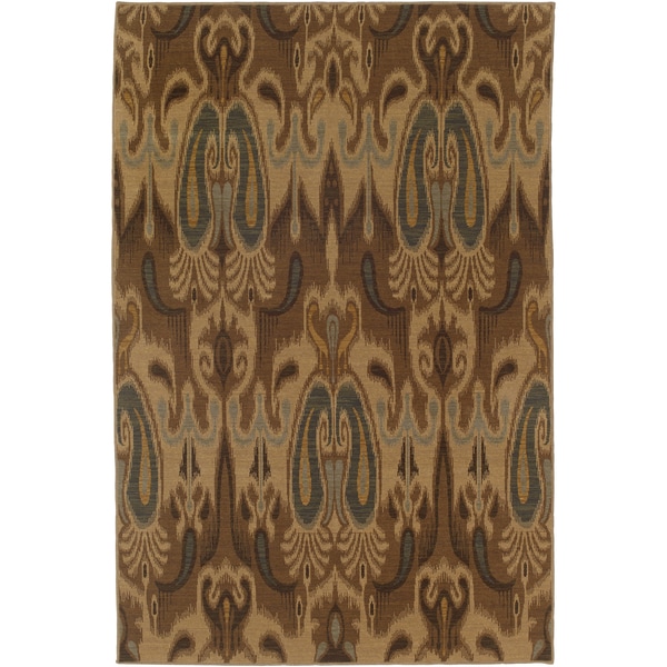 Karastan Bellingham Ferndale Celadon Rug (96 x 132)  