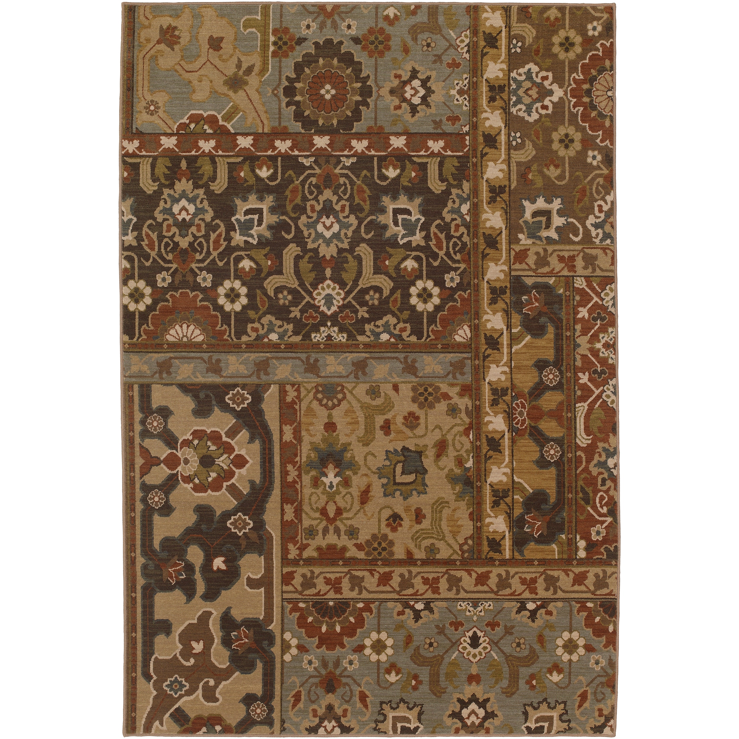 Karastan Bellingham Logan Celadon Rug (53 X 83)