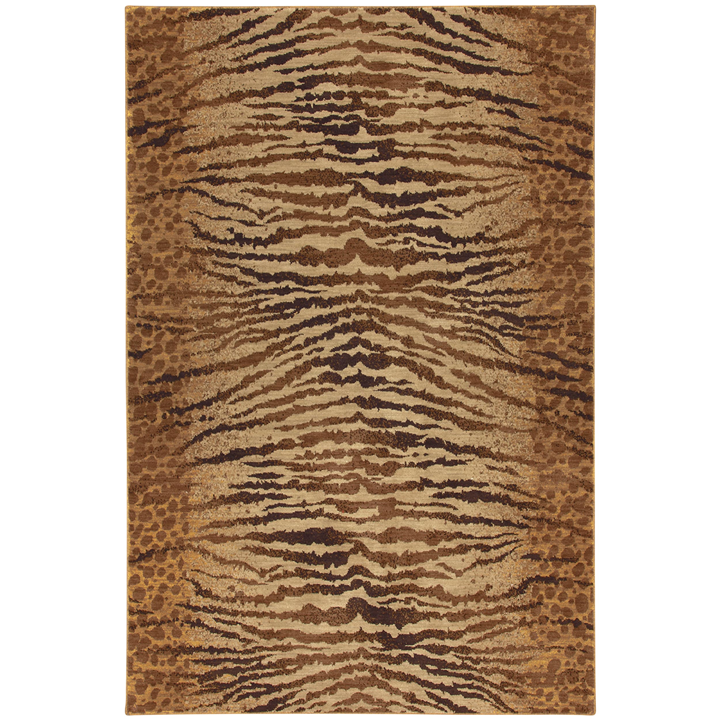 Karastan Carmel Palmero Chestnut Rug (56 X 83)