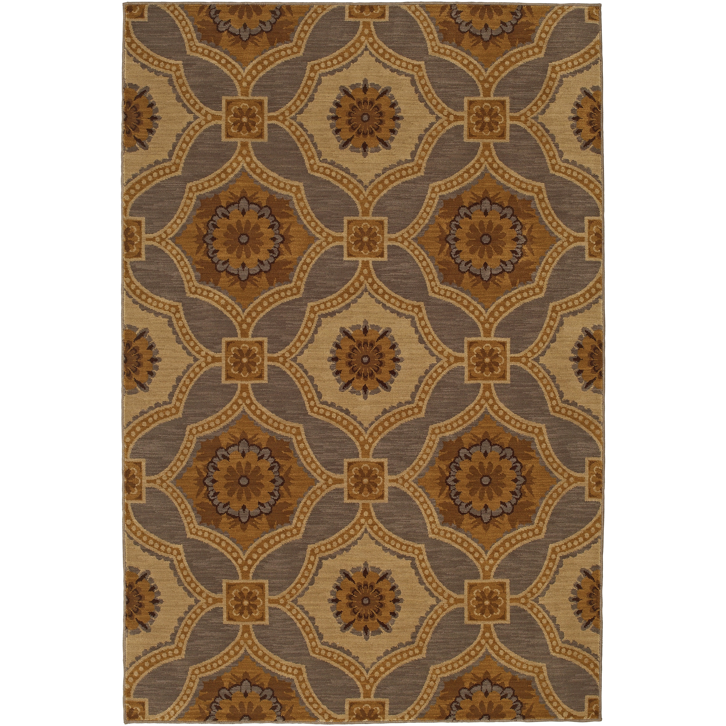 Karastan Carmel Bristol Lane Gray Rug (8 X 10)