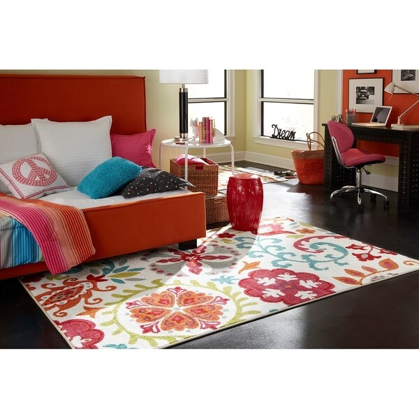 Mohawk Home Strata Idas Garden Multi (5' x 8') - 5' x 8'
