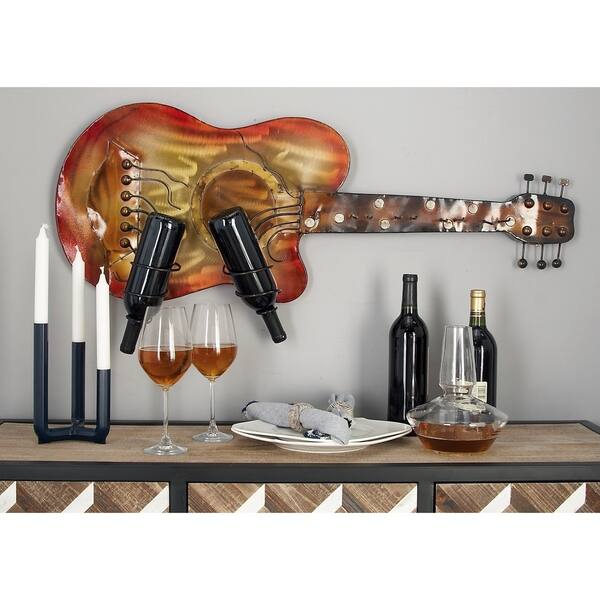A Bold Living Style Statement Metal Wine Rack