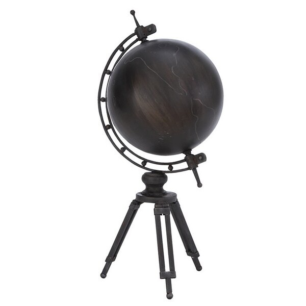 Metal Globe with Arc Shape