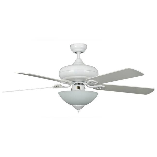 3-light 5-blade Bowl Light Ceiling Fan