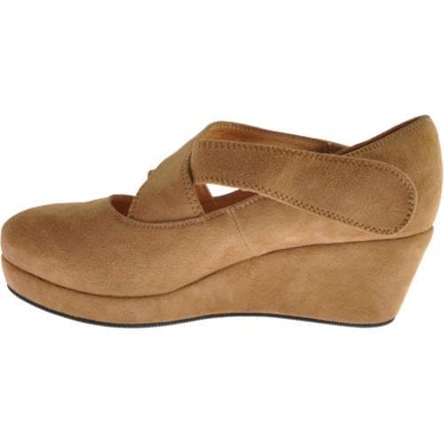 Women's Stefani French 13 Camel Suede Stefani Wedges