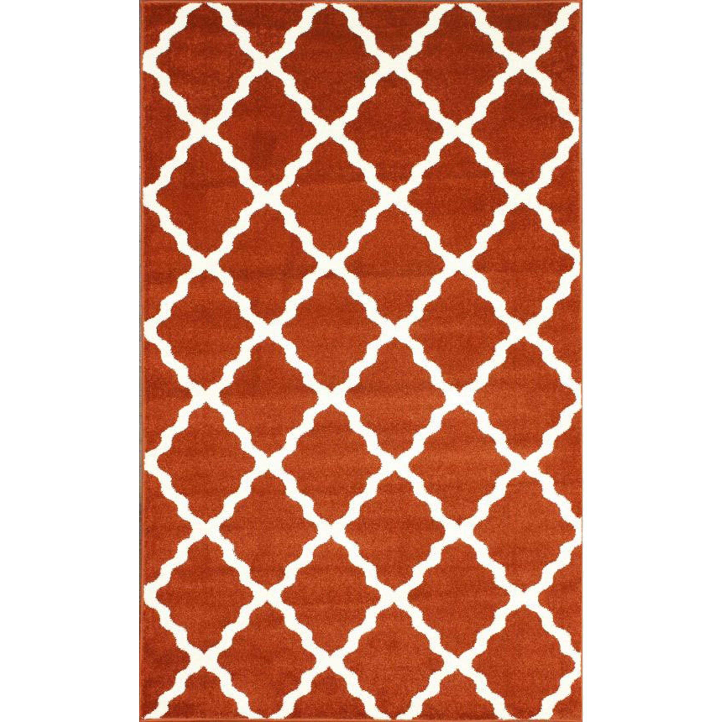 Nuloom Modern Moroccan Trellis Terracotta Rug (5 X 8)