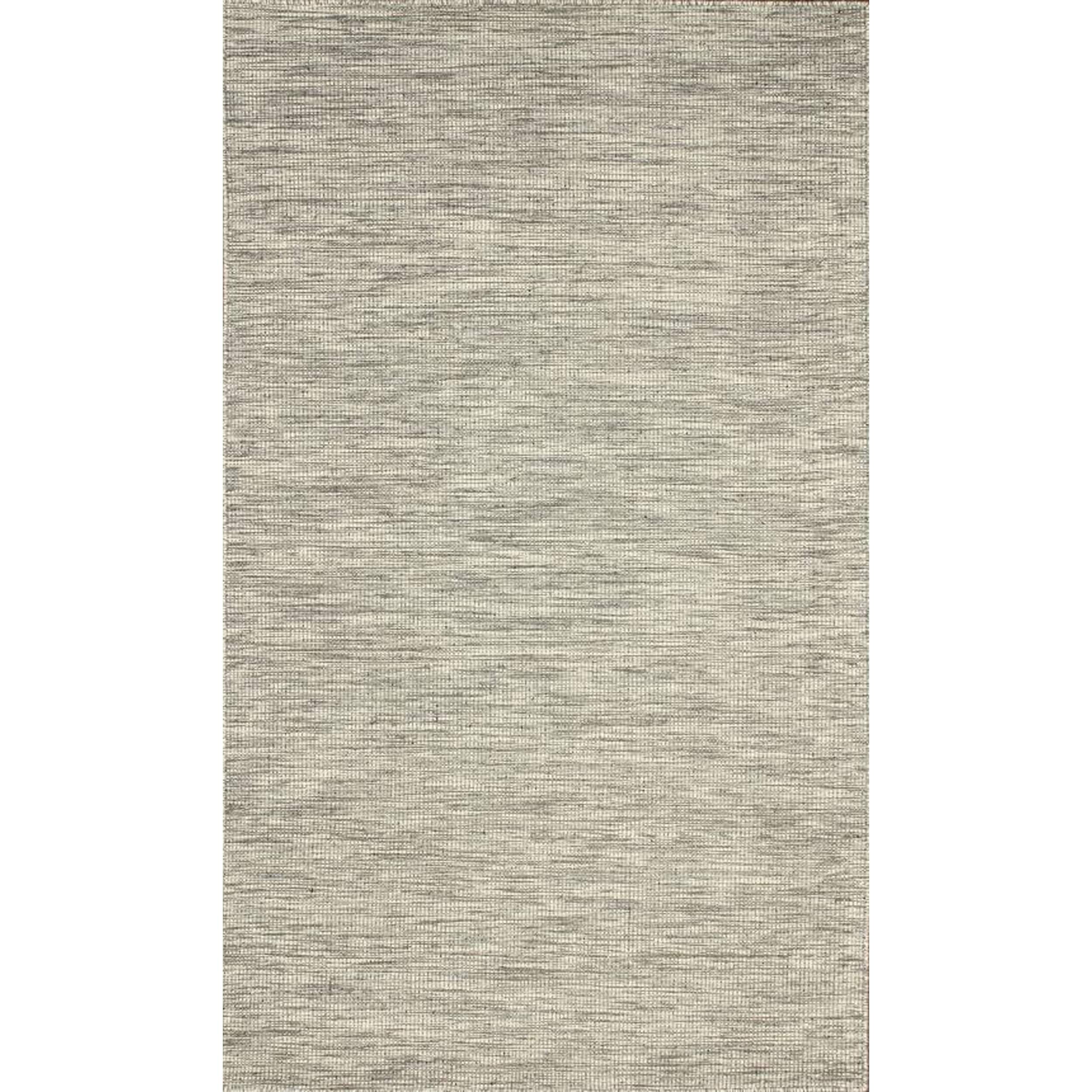Nuloom Flatweave Wool Contempoary Tweeded Grey Rug (7 6 X 9 6)