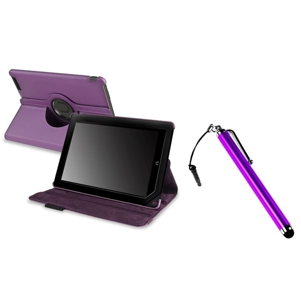INSTEN Leather Phone Case Cover/ Stylus for Barnes & Noble Nook HD+