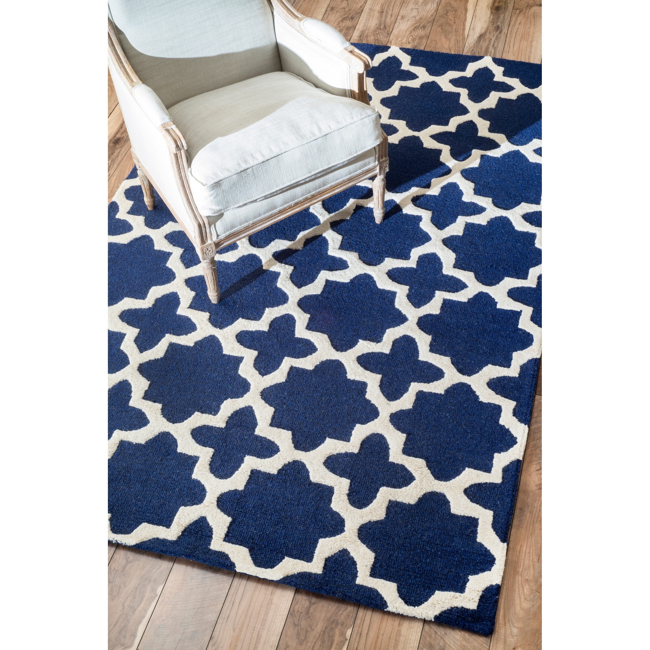 Nuloom Handmade Marrakesh Trellis Wool Rug (83 X 11)