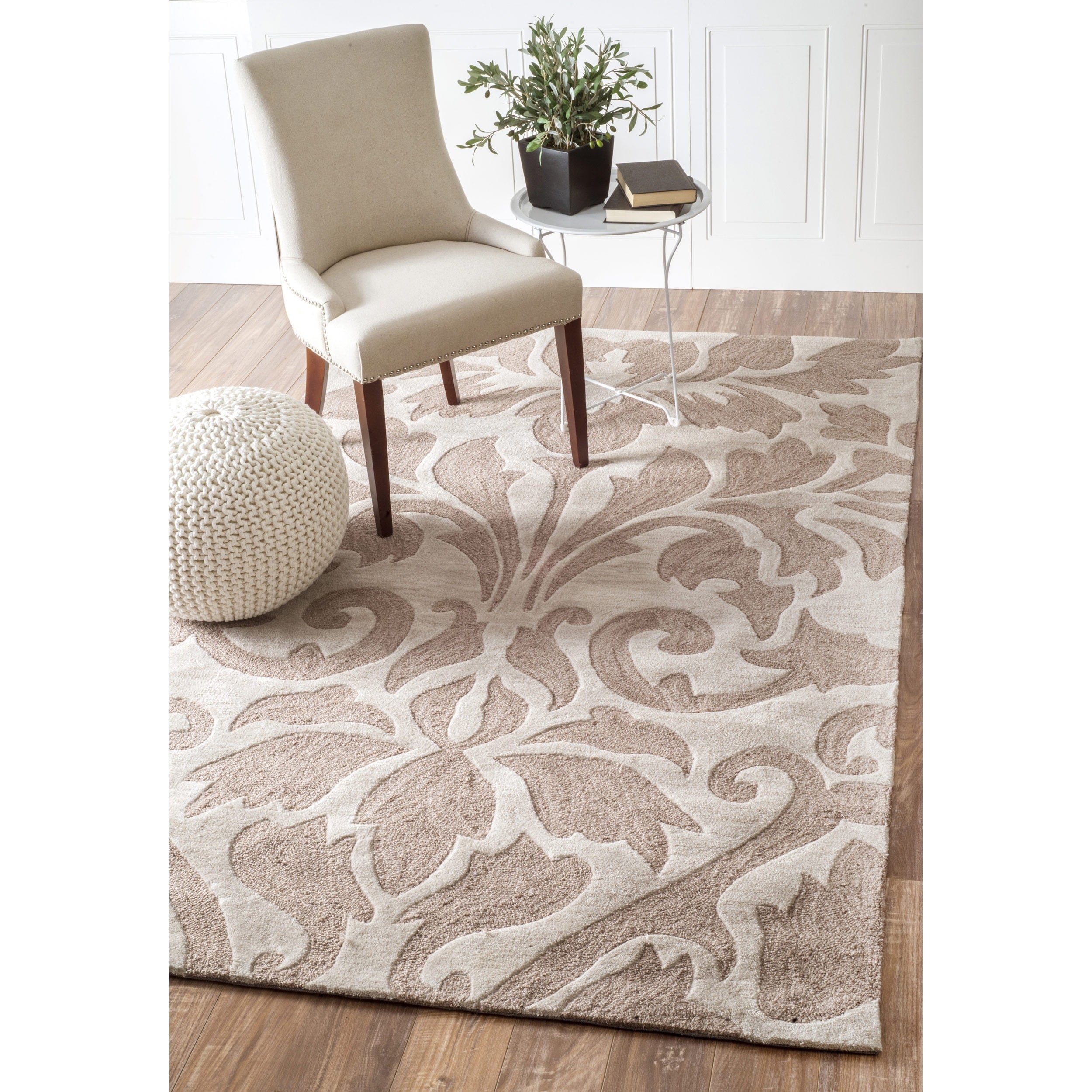 Nuloom Hand tufted Evo Vice Beige Rug (83 X 11)