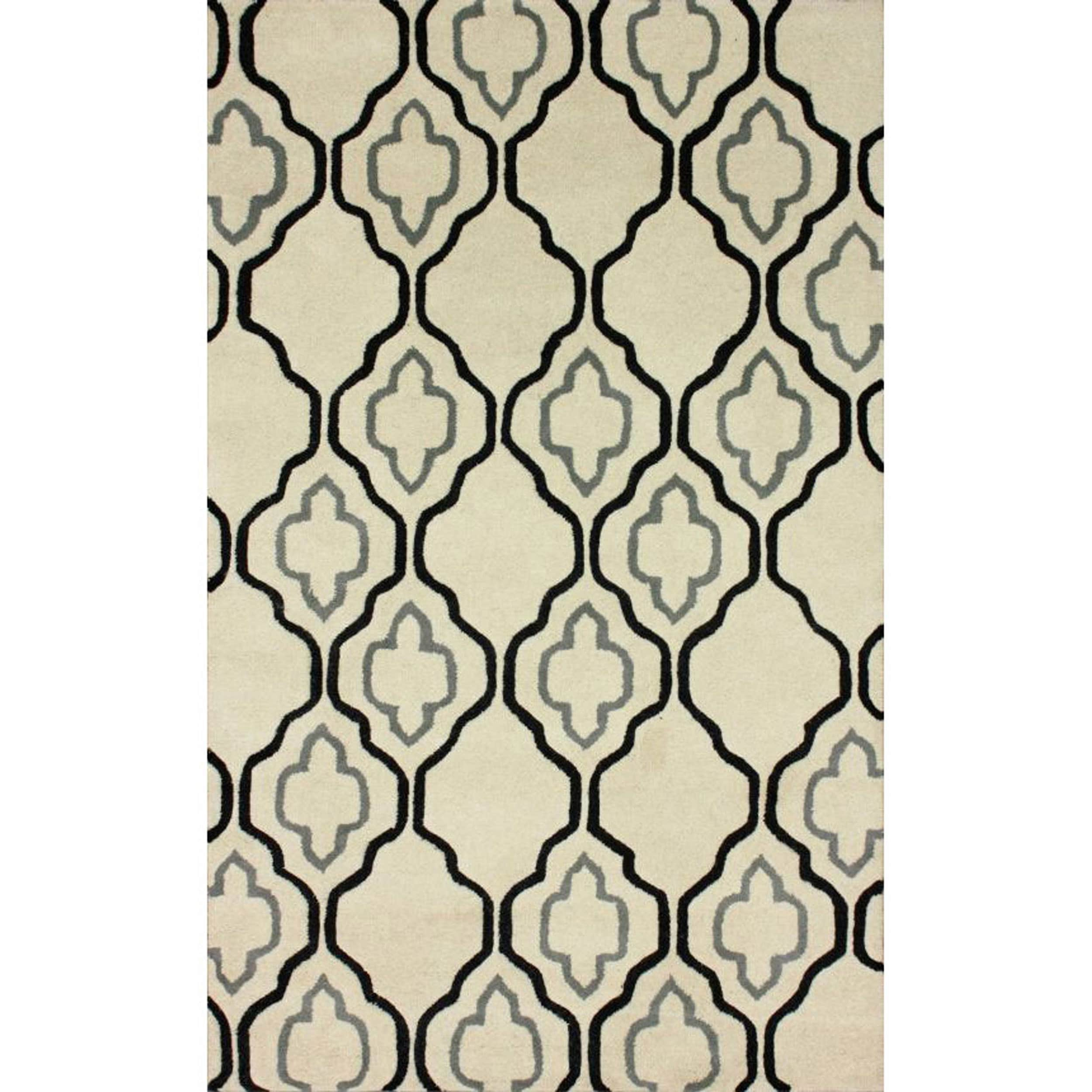 Nuloom Handmade Moroccan Trellis Natural Wool Rug (83 X 11)