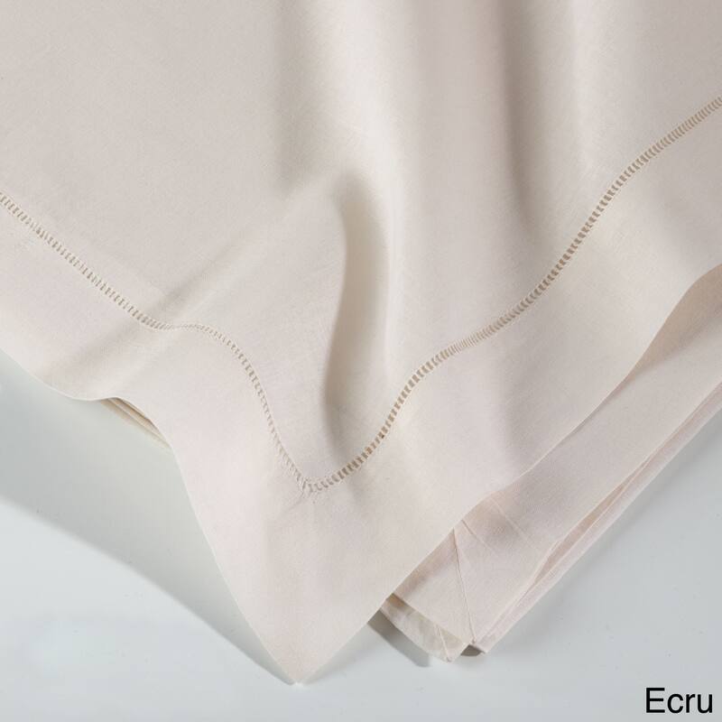 Hemstitched Table Topper