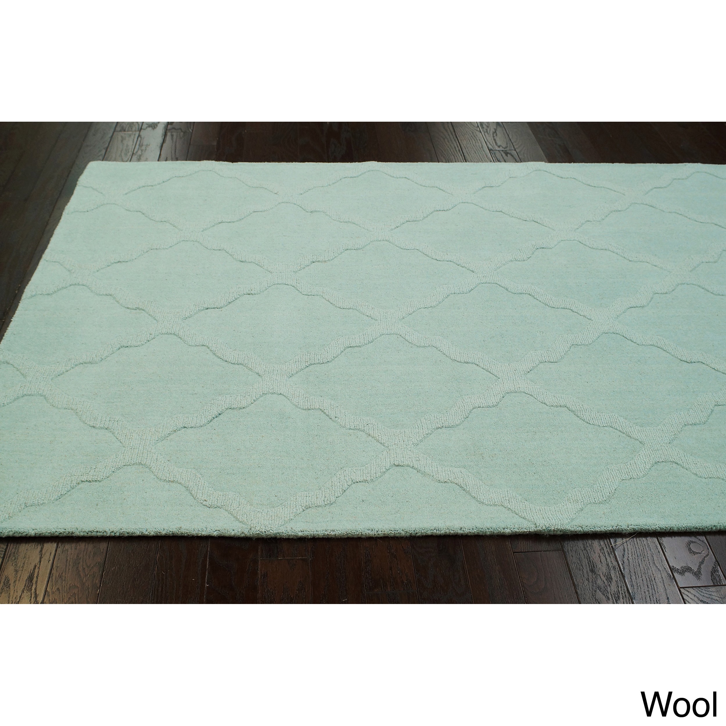 Nuloom Handmade Moroccan Trellis Wool Rug (5 X 8)