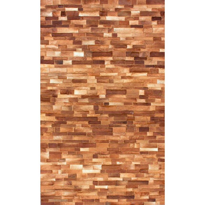 Nuloom Handmade Geometric Natural Cowhide Leather Rug (76 X 96) (NaturalPattern GeometricTip We recommend the use of a non skid pad to keep the rug in place on smooth surfaces.All rug sizes are approximate. Due to the difference of monitor colors, some 
