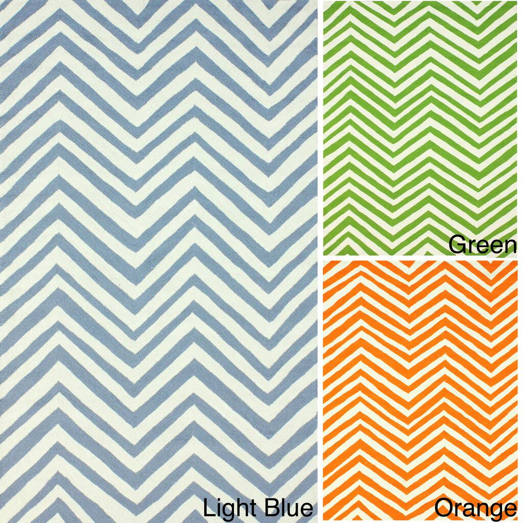 Nuloom Indoor/ Outdoor Contemporary Chevron Area Rug