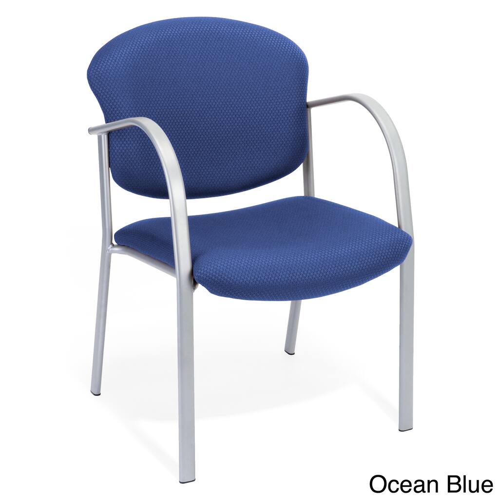 OFM 414-63 Reception Chair with Arms - Fabric Guest Chair