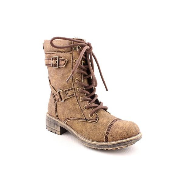 thunder brown graham biker boot