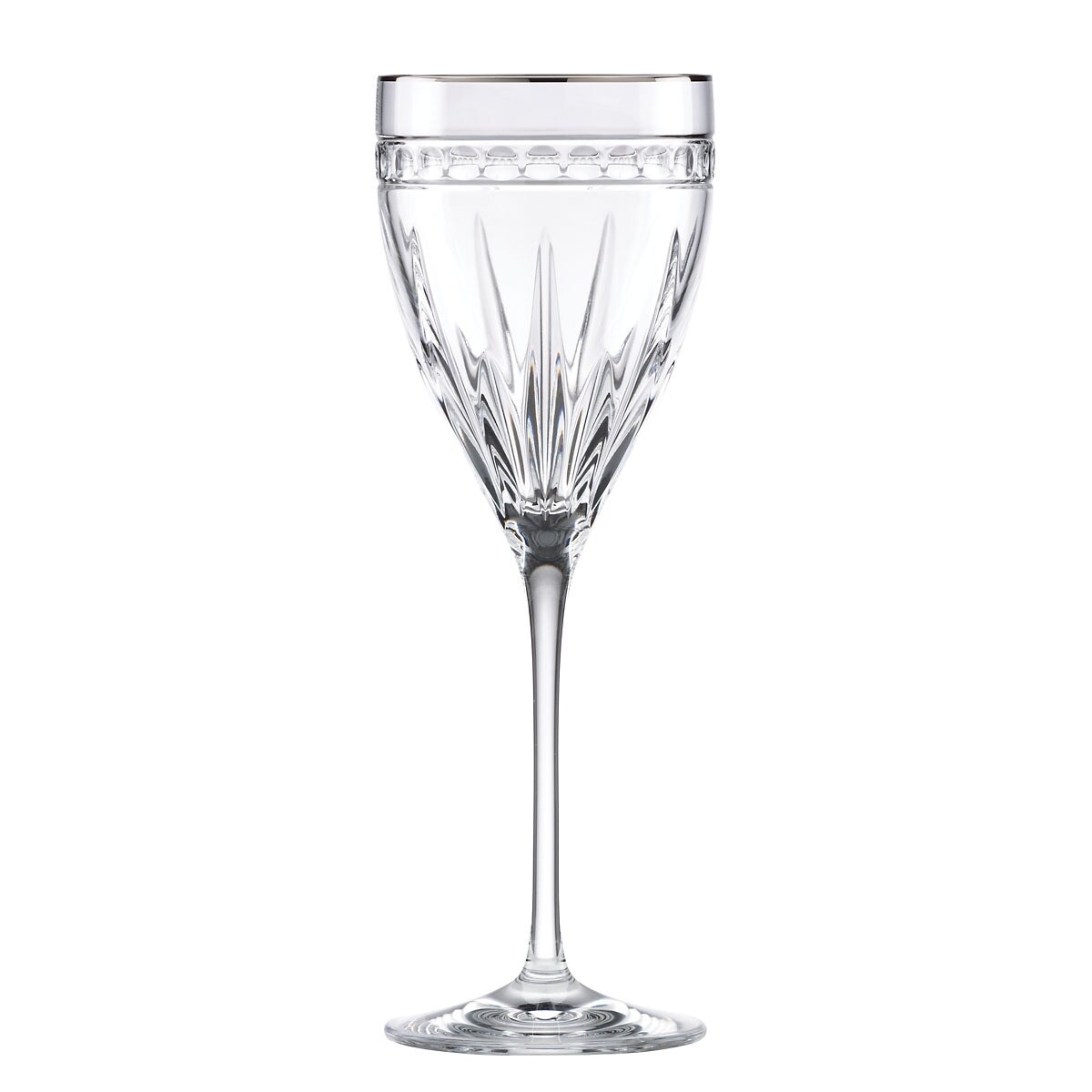 Shop Lenox Vintage Jewel Platinum Signature Wine Glass Overstock 8285863