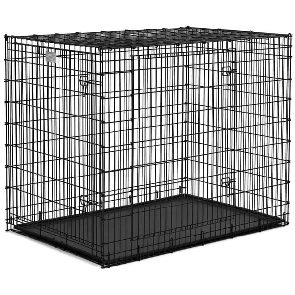 Shop Midwest Solutions Series Black Metal XXlarge Stackable Dog Crate
