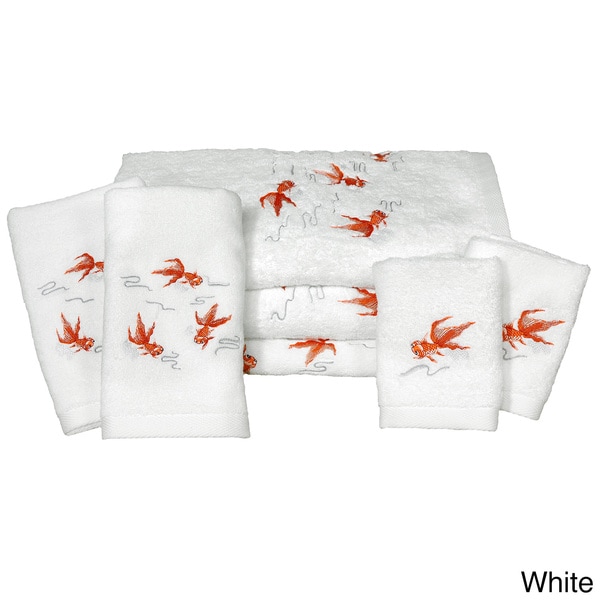 Koi Fish 7 Piece Bath Set (China) Bathroom Linens