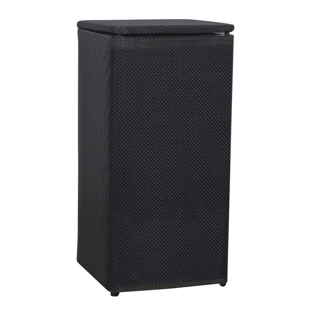 Lamont Black 1530 Home Basketweave Apartment Hamper