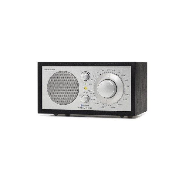 Shop Tivoli Audio Model One Bluetooth Wireless AM FM Radio in Black Silver Free Shipping Today