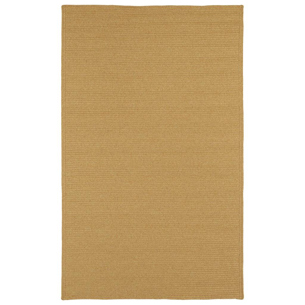 Malibu Indoor/Outdoor Woven Apricot Rug (3'0 x 5'0) - 3' x 5'
