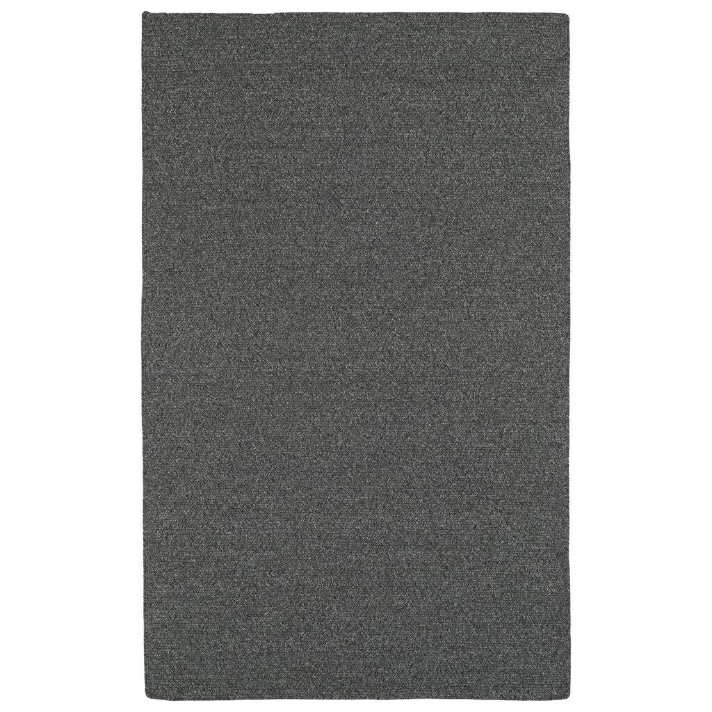 Malibu Indoor/Outdoor Woven Charcoal Rug (2'0 x 3'0) - 2' x 3'