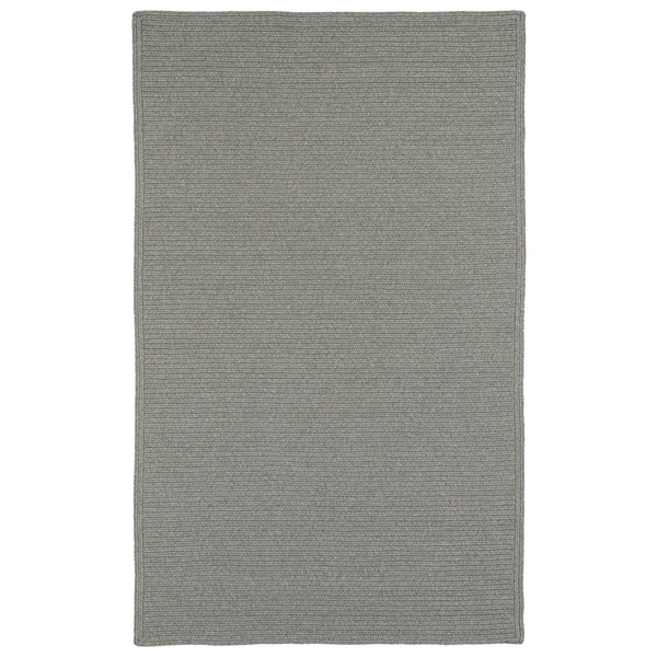 Malibu Indoor/ outdoor Woven Grey Rug - 8' x 11'