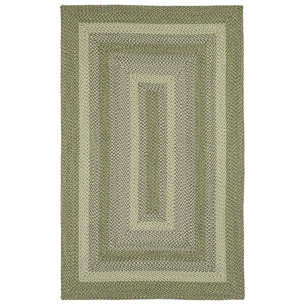 Indoor/Outdoor South Beach Sage Stripes Rug (8 x 10)