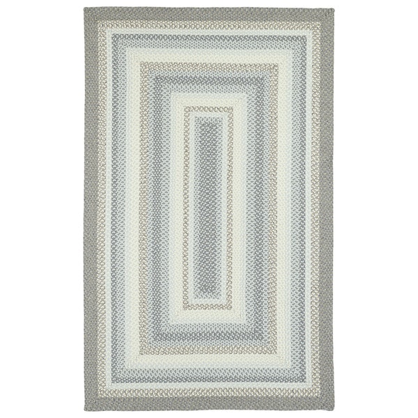 Malibu Indoor/ outdoor Woven Grey Rug