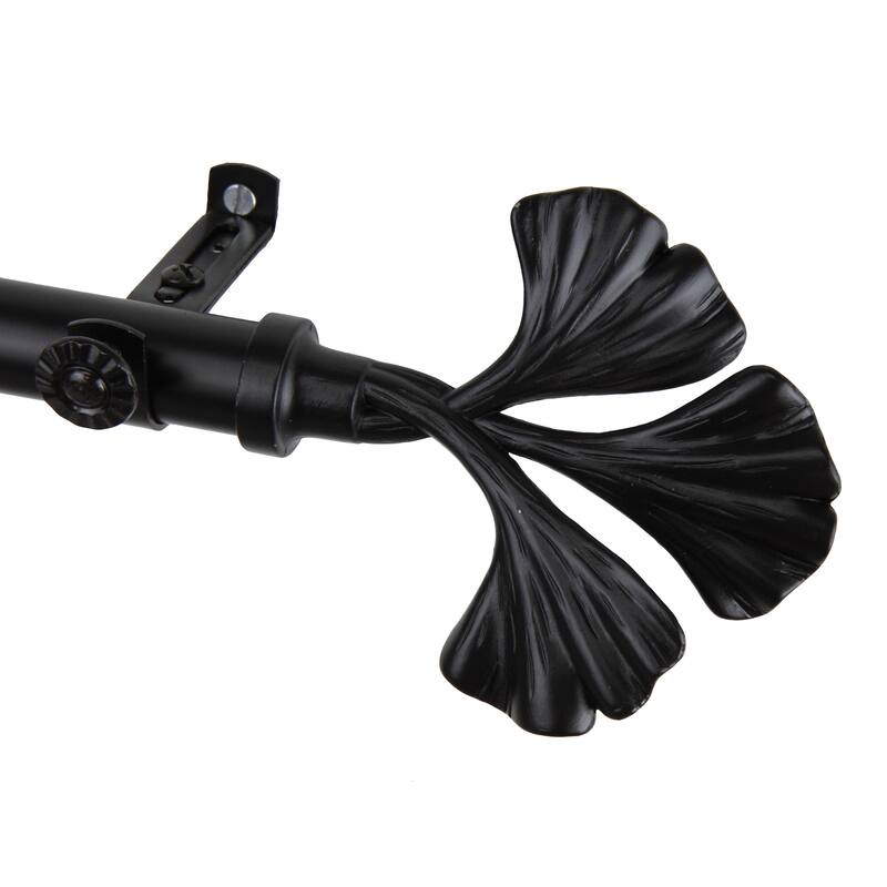 InStyleDesign Luck Adjustable Black Curtain Rod
