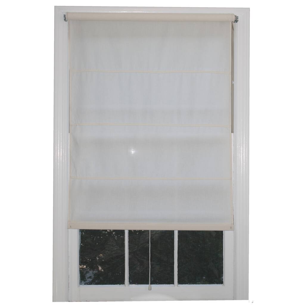 Muslin Natural Roller Window Shades
