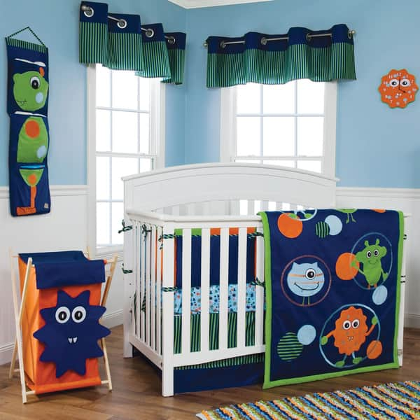 Shop Trend Lab Snuggle Monster 5 Piece Crib Bedding Set