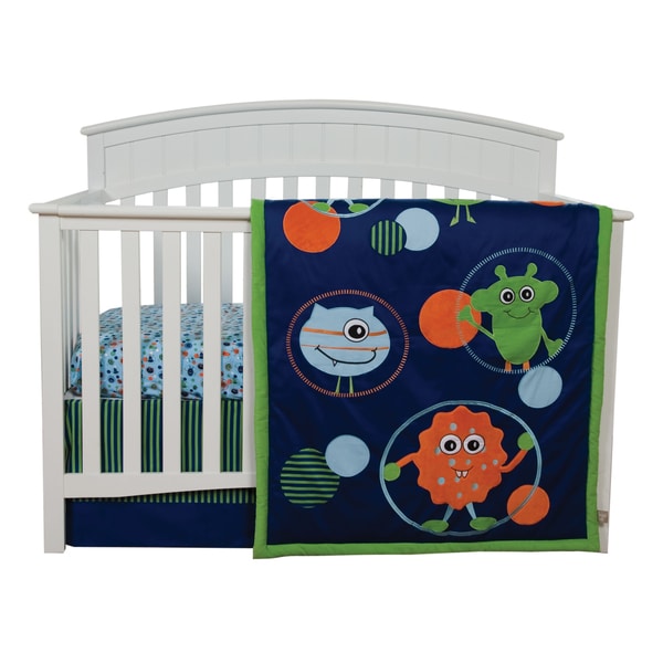 monster crib bedding