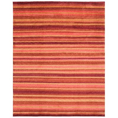 SAFAVIEH Couture Hand-knotted Tibetan Lenette Modern Wool Rug